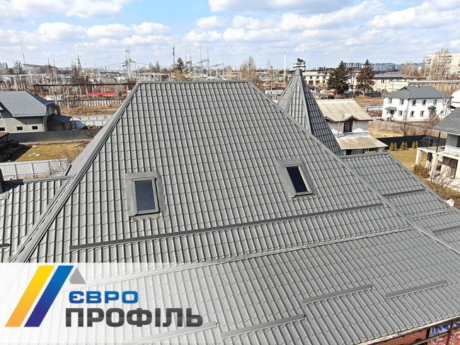 Металочерепиця Словаччина 7024 мат