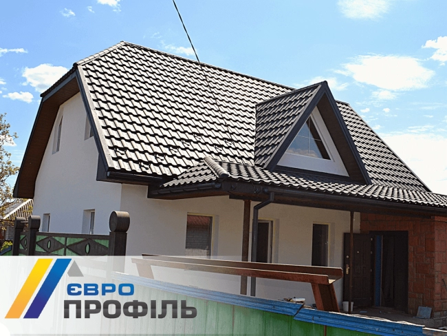 купити Поставка металлочерепицы ЭРА RAL7016 ThyssenKrupp Германия с.Хутора