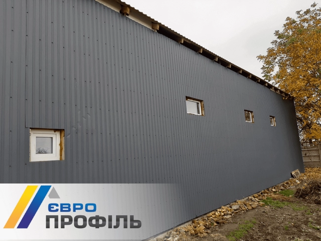 Монтаж стіново та покрівельного профнастилу СТО м. Золотоноша