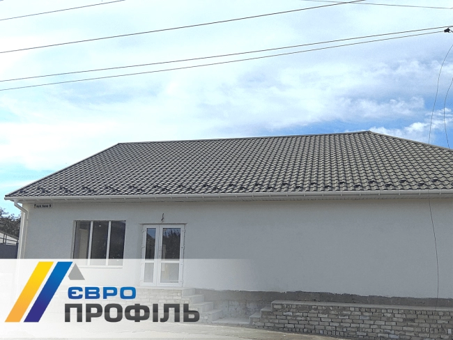 Металочерепиця ВЕНЕРА RAL 7016 антрацит